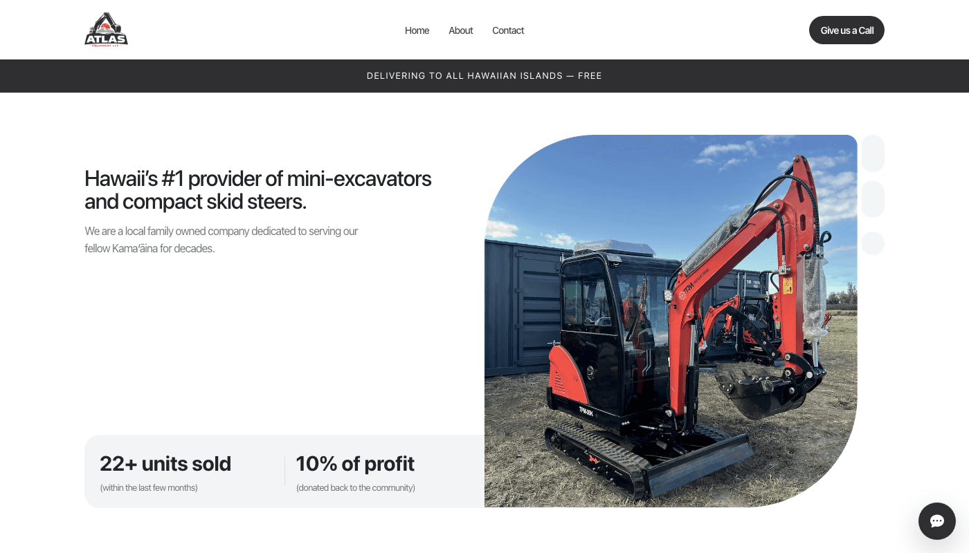 Atlas Equipment Hawaii